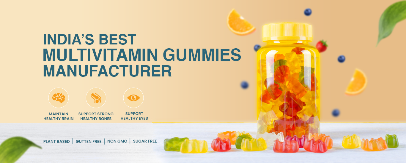 Vitamin E Gummies Manufacturer and Suppplier in India 